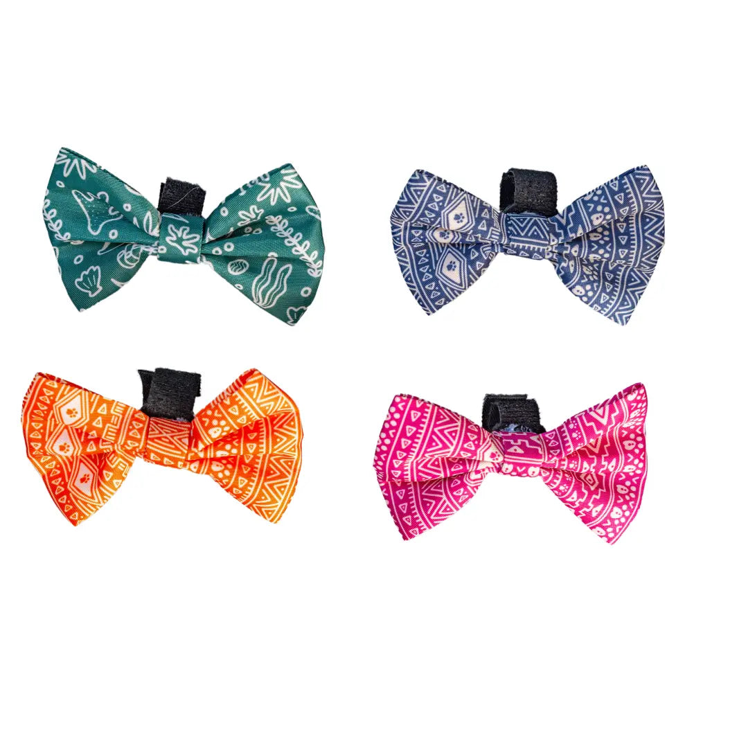 Aztec (Orange) Bow My Store