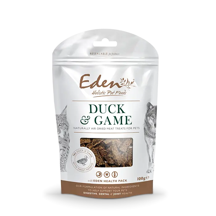 Eden Air Dried Duck & Game (100g) Lili + Mila's Empawrium