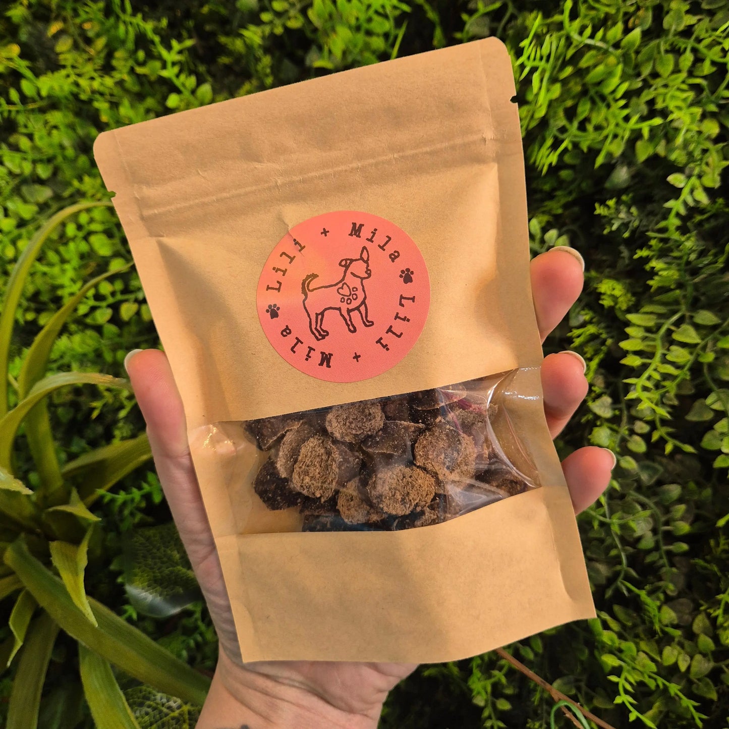 Chicken Sausage Slices Bag (75g) Lili + Mila's Empawrium