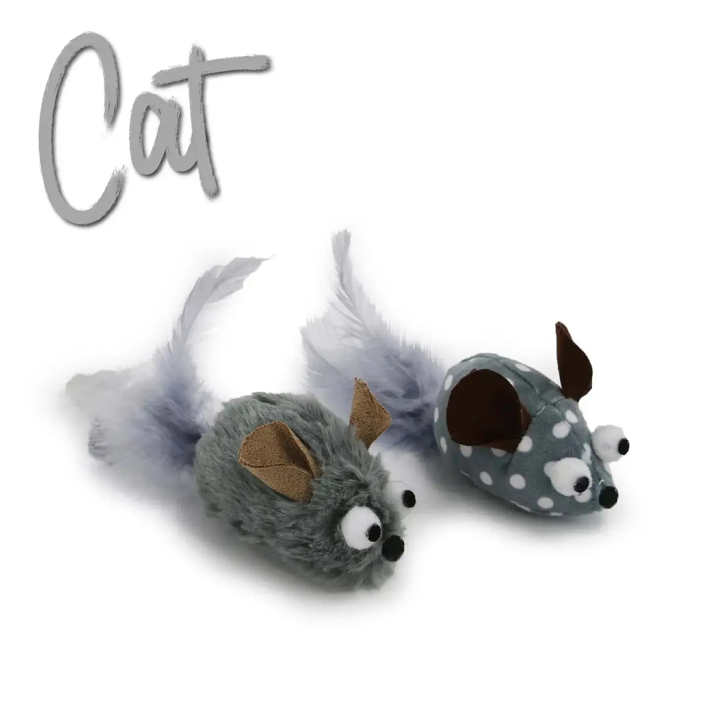 Twin Mice Cat Toys Anco