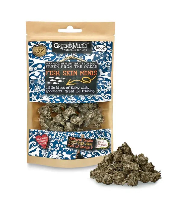 Fish Skin Minis (Green & Wilds) Green and Wilds