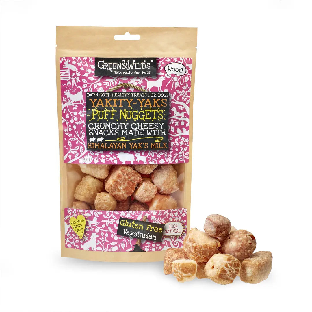 Yakity Yaks Puff Nuggets (Green & Wild’s) 75g Green and Wilds