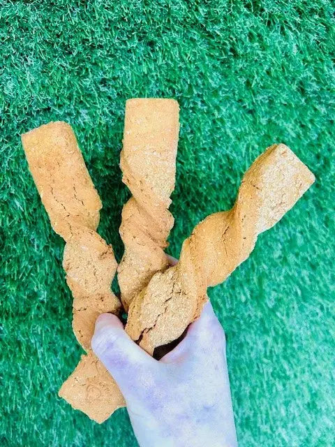 Cheesy Straw Twists Lili + Mila's Empawrium