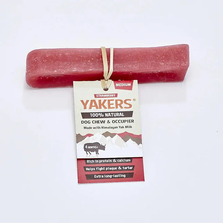 Yakers Medium Chew (Strawberry) Yakers