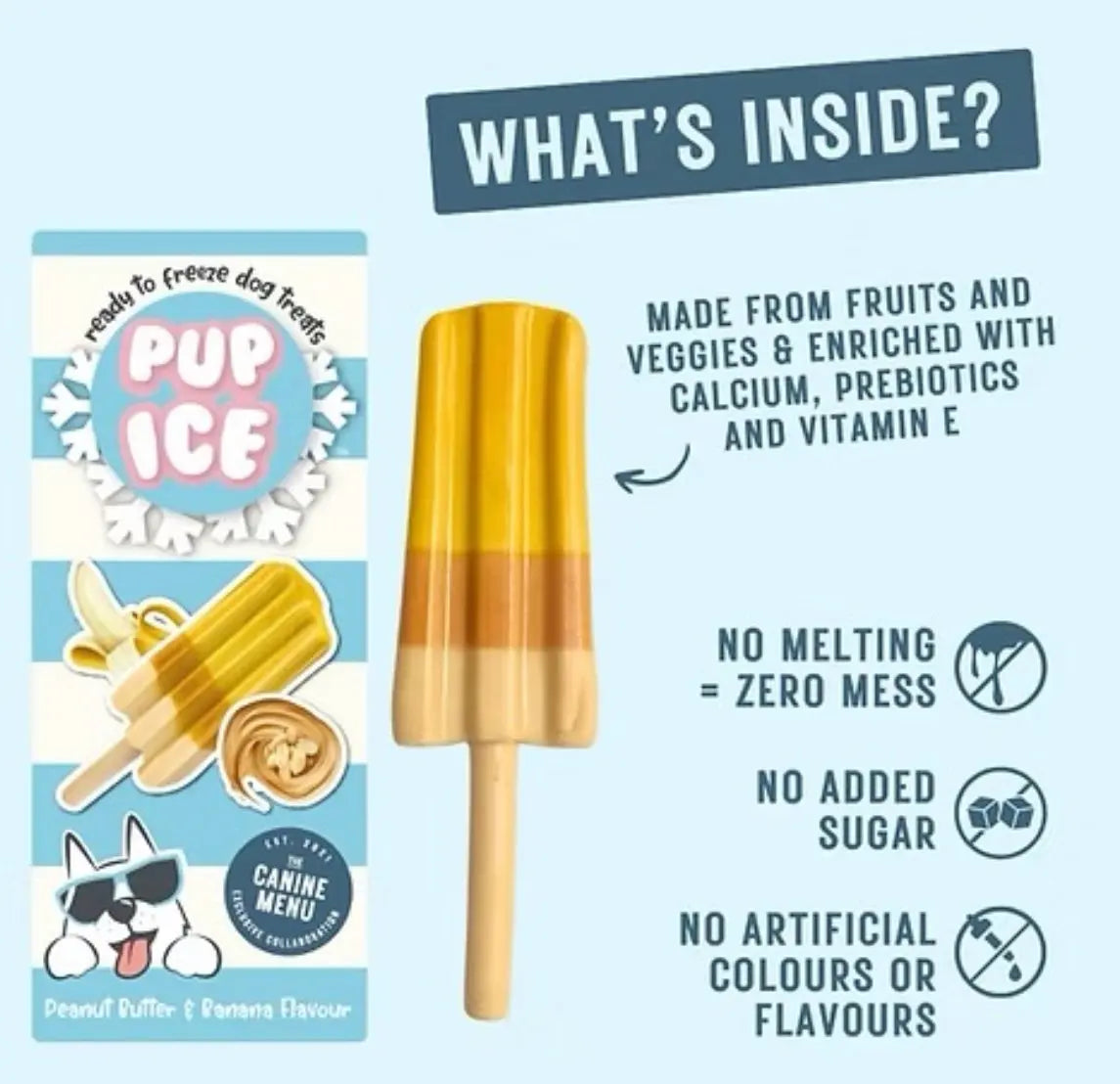 Pup Ice Lollies Lili + Mila's Empawrium