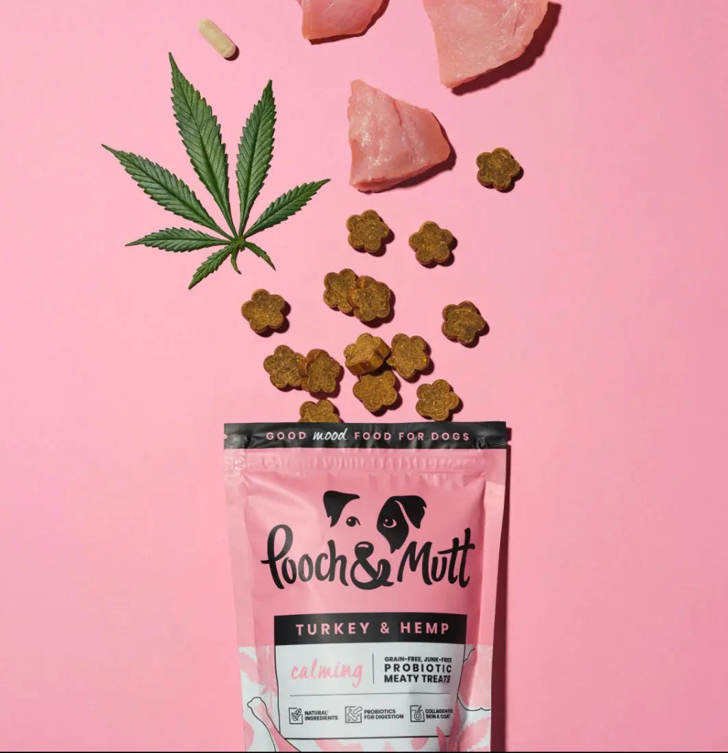 Pooch + Mutt Calming Treats (Turkey & Hemp) Lili + Mila's Empawrium