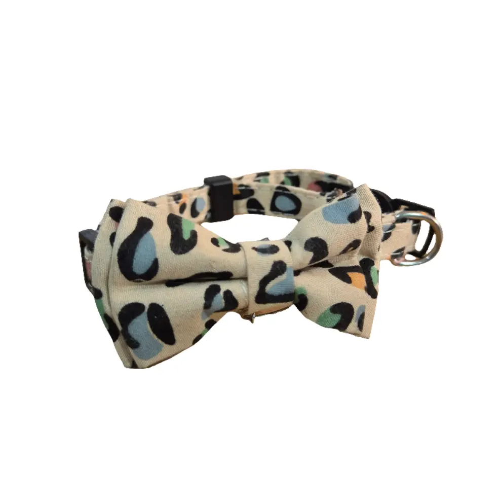 Pastel Leopard Cat Collar My Store