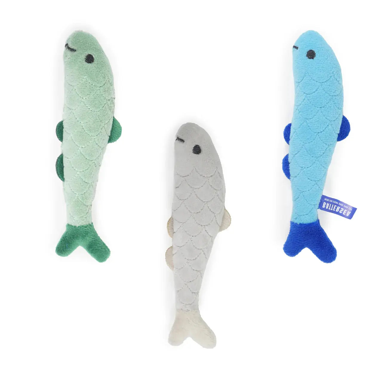 Battersea Daily Catch Catnip Fish Toys Lili + Mila's Empawrium