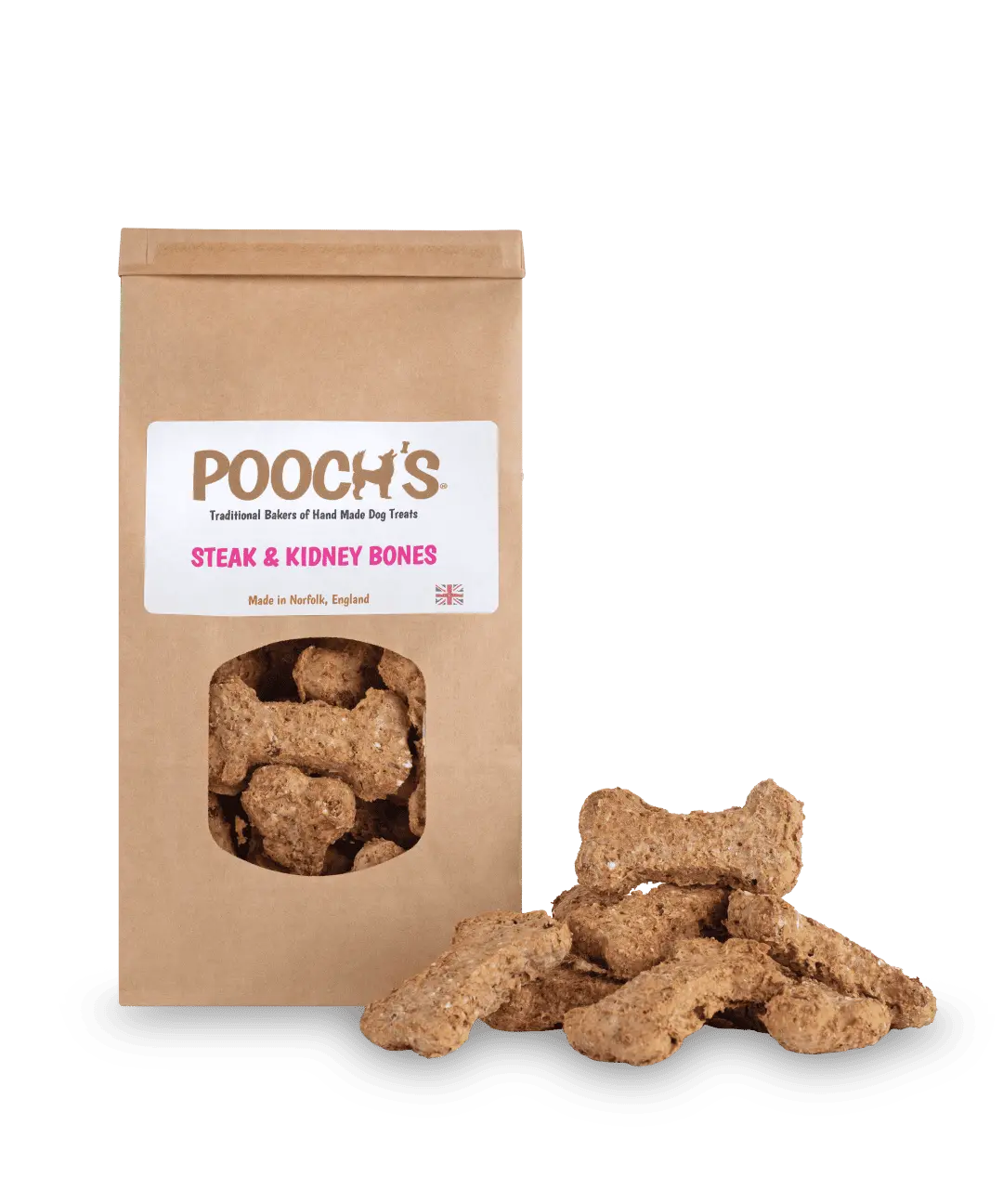Pooch’s Steak and Kidney Bones (250g) Poochs
