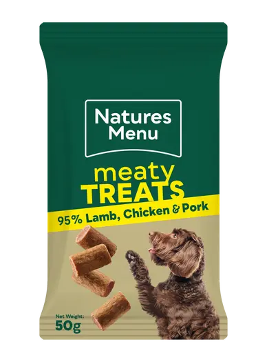Natures Menu Meaty Treats Lamb, Chicken and Pork Natures Menu