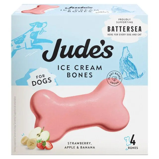 Jude’s Dog Ice Cream Bones (Individual) Lili + Mila's Empawrium