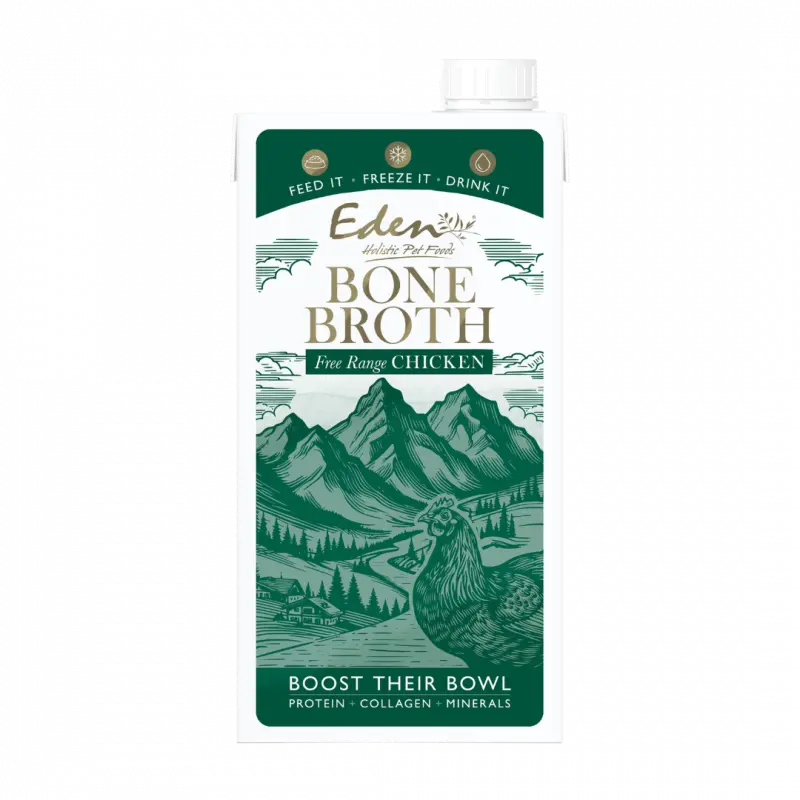 Eden Bone Broth - Chicken (500ml) Eden Holistic Pet Food