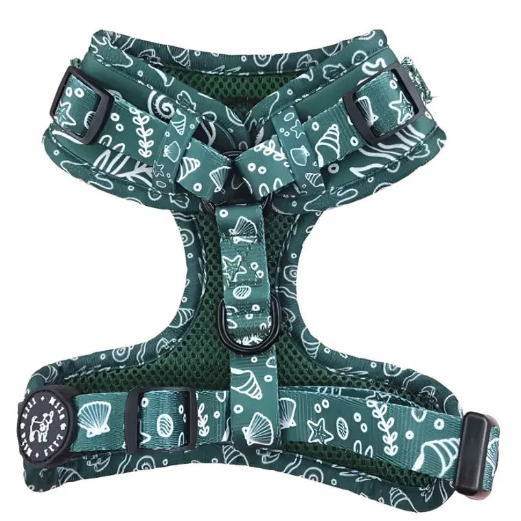 Adios Beaches (Green) Adjustable Harness My Store