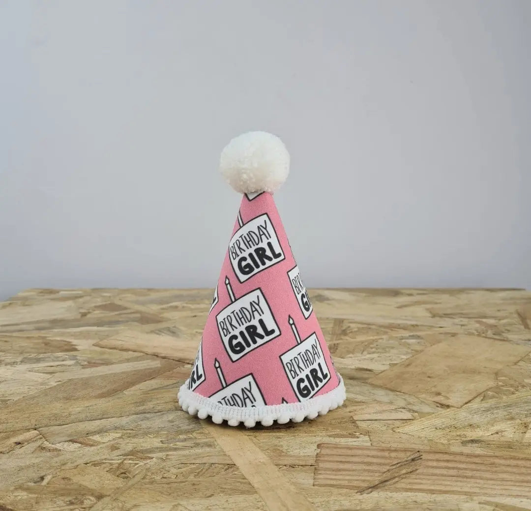 Birthday (Girl) Party Hat Lili + Mila's Empawrium