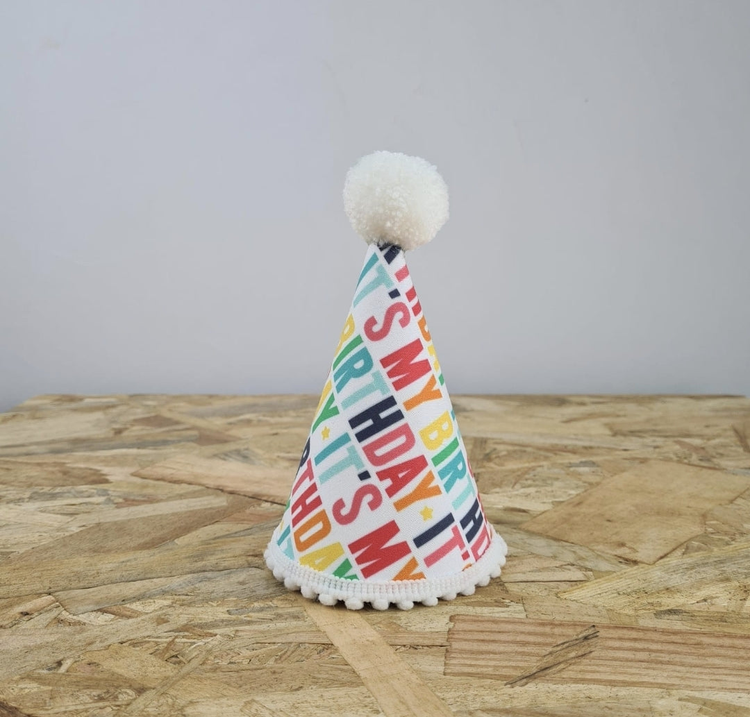 It's My Birthday Party Hat Lili + Mila's Empawrium