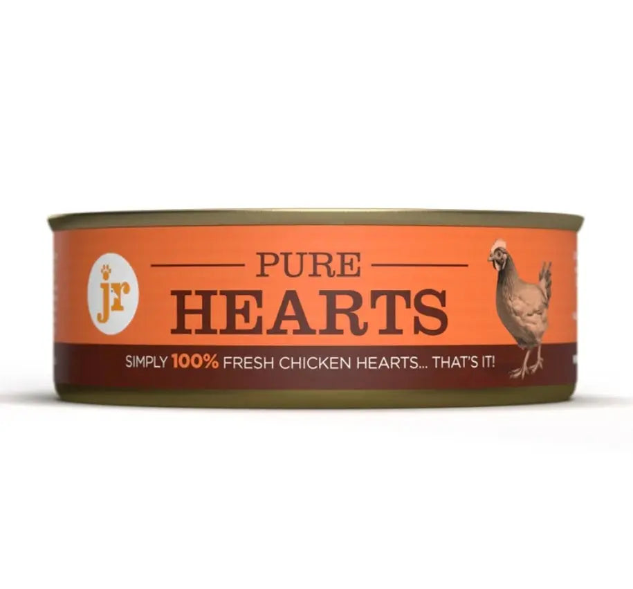 Pure Chicken Heart JR Topper & Mixer 80g JR Pet Products