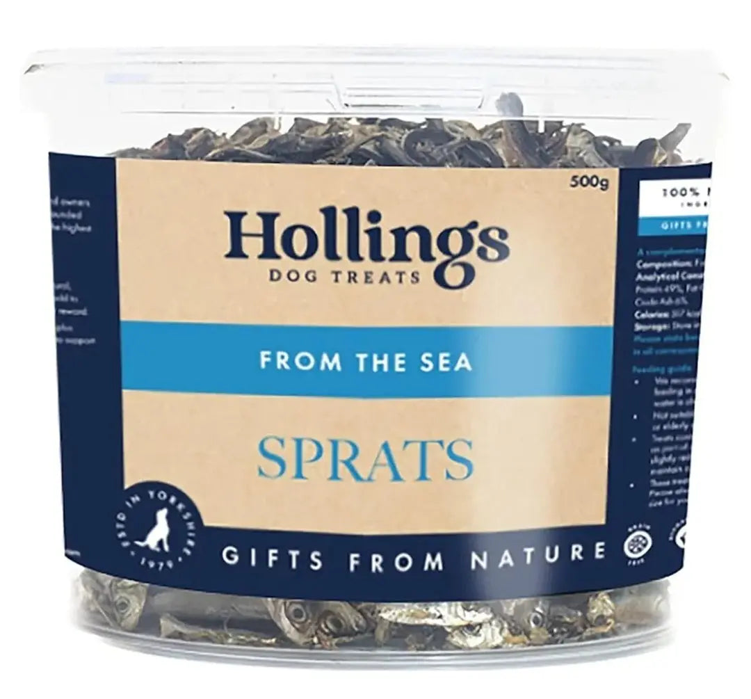 Hollings Sprats (500g) Lili + Mila's Empawrium