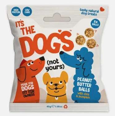 It's Dog Balls - Protein Balls - 1 Pack (8 Balls) It's the Dog