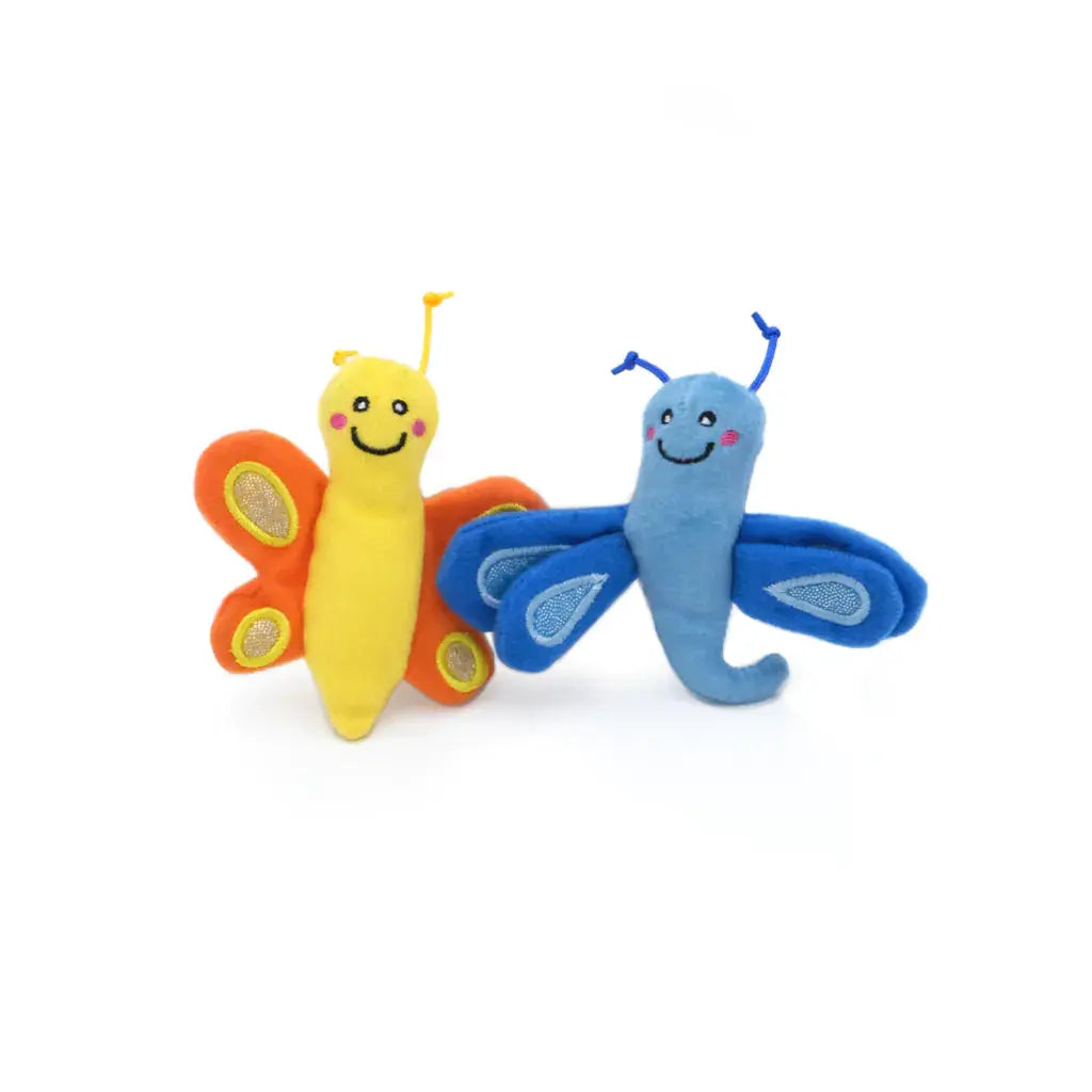 ZippyClaws Dragonfly and Butterfly (2 Pack) Zippy Paws
