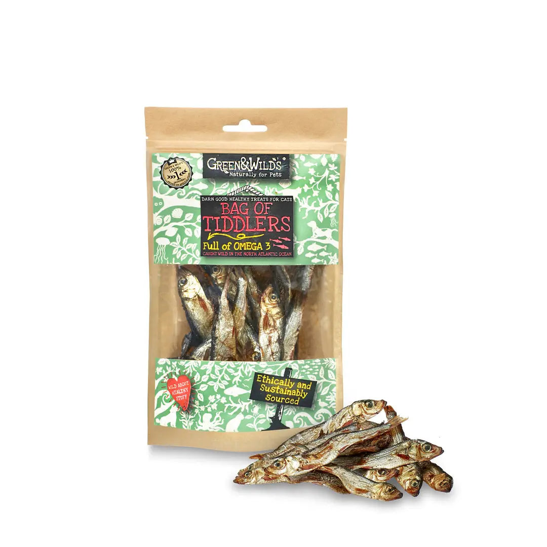 Bag of Tiddlers (Green & Wilds) (40g) - Sprats Green and Wilds