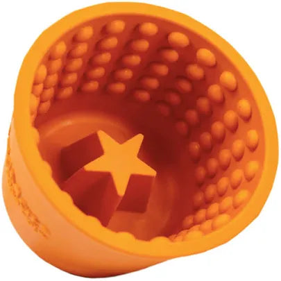Lickimat Yoggie Pot (Orange) My Store