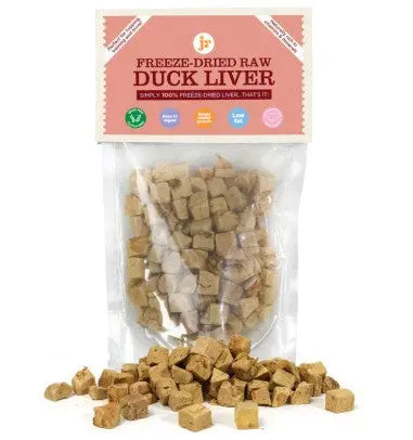 JR Freeze Dried Duck Liver Treats Lili + Mila's Empawrium