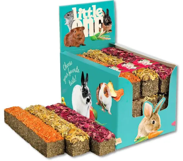 Little One Stick from Meadgrass with Topping (Assorted Carrot, Marigold or Rose) Lili + Mila's Empawrium