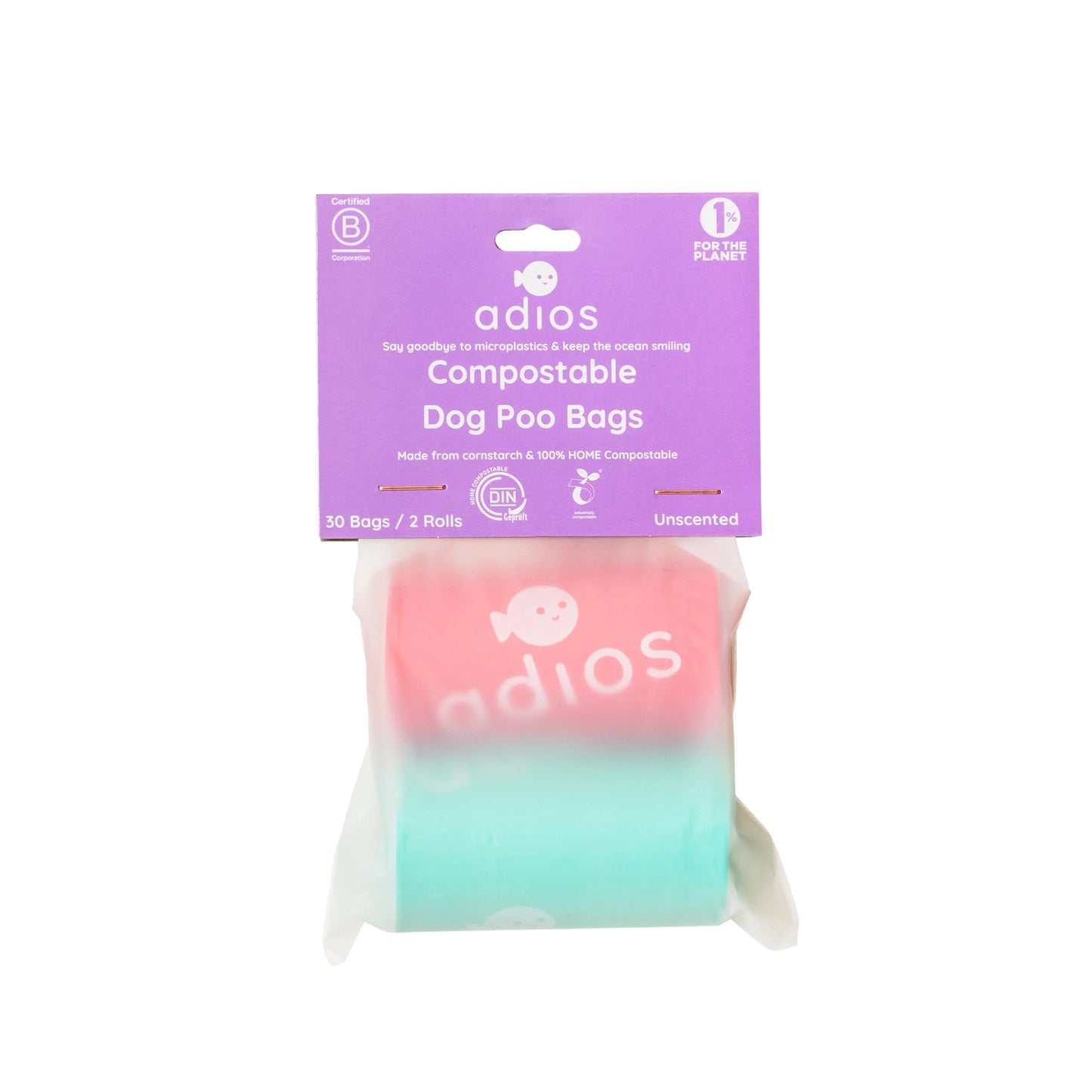 Adios Plastic Clipstrip (Rainbow x 2 Rolls) Lili + Mila's Empawrium