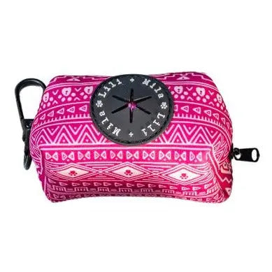 Aztec (Pink) Poo Bag Holders My Store