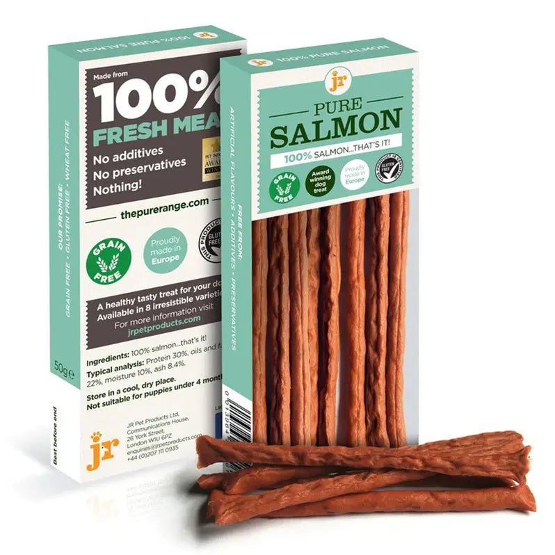 JR Pure Meat Sticks - Salmon (50g) JR Pet Products