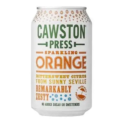 Cawston Press Sparkling Orange 330ml Can Murdens