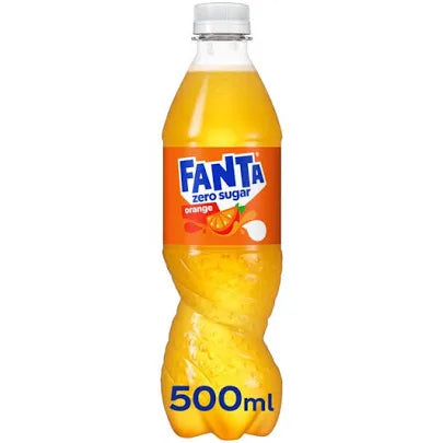 Fanta Zero Bottle 500ml