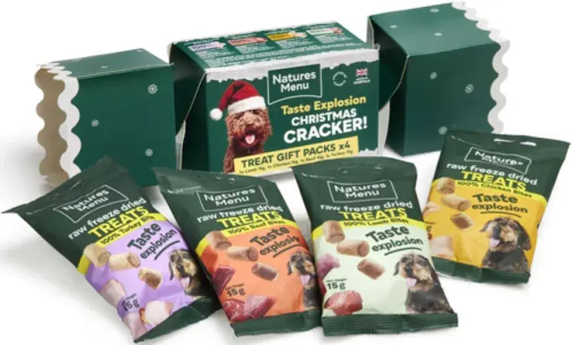 Christmas Cracker Natures Menu Green and Wilds