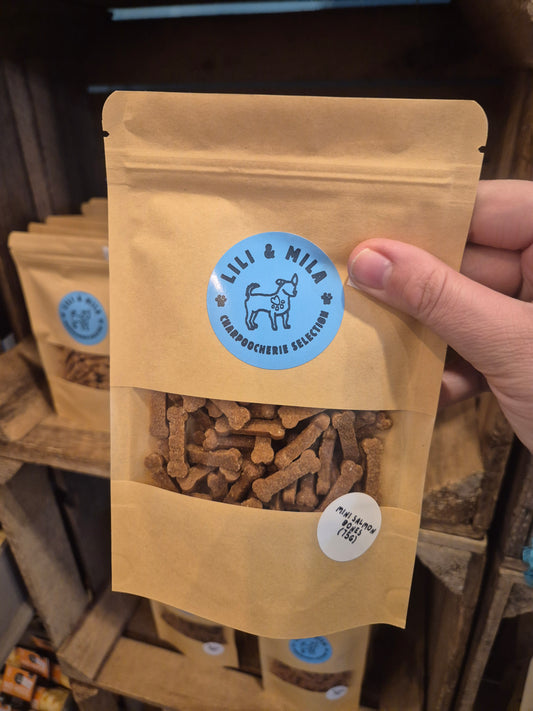 Salmon Mini Bones Bag (75g)