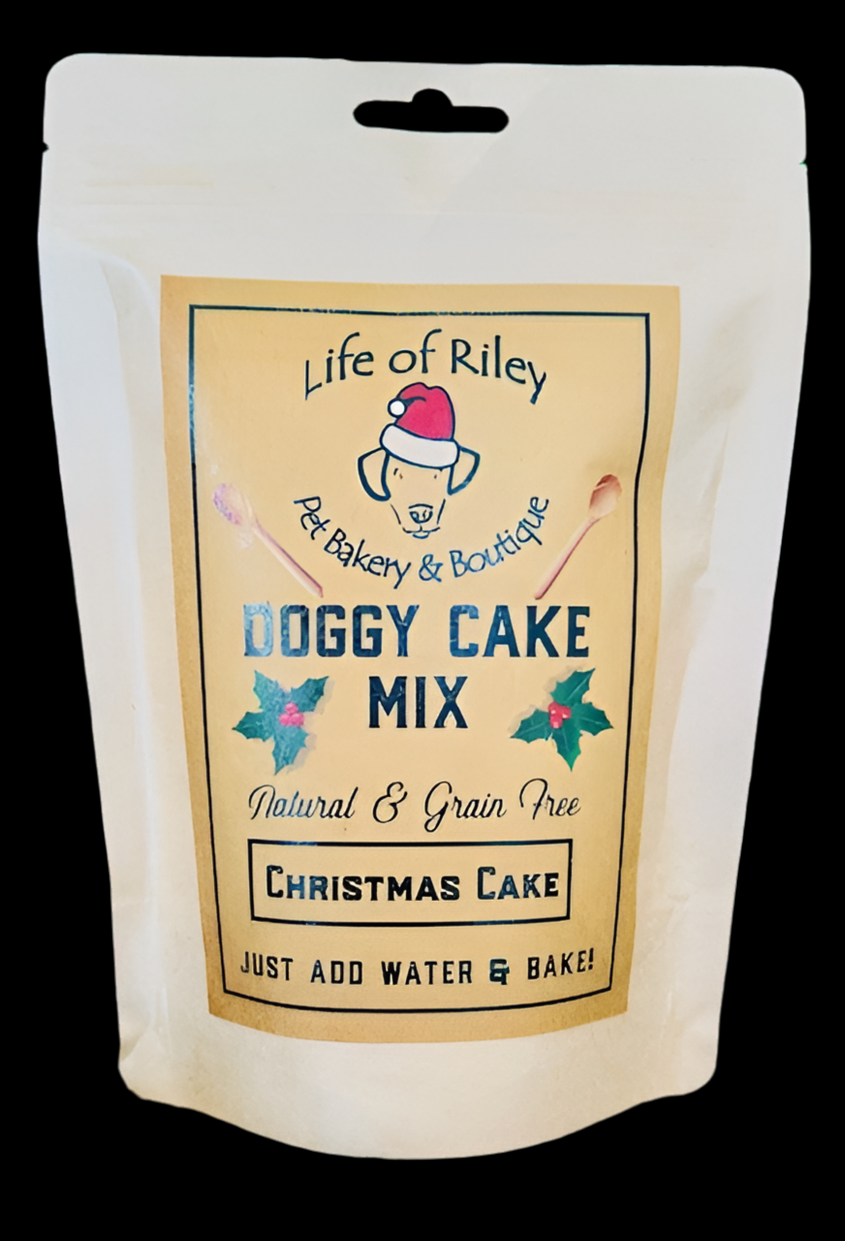 DIY Doggy Cake Mix - Christmas Cake Lili + Mila's Empawrium