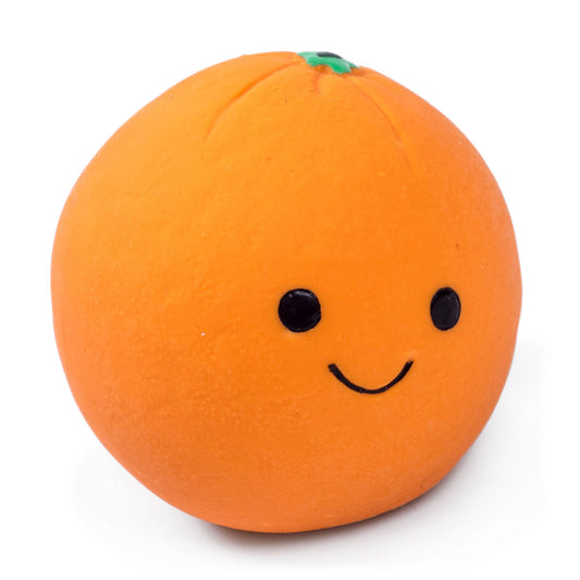 DONATE Orange Latex Toy (Small) Lili + Mila's Empawrium