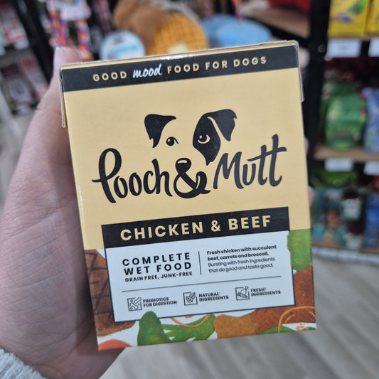 Pooch and Mutt Chicken and Beef 375g