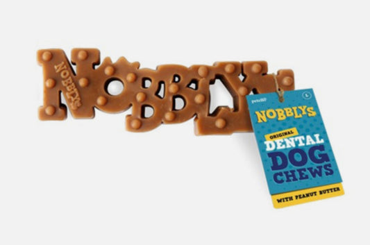 Nobbly’s Peanut Butter Dog Chew (Large) Lili + Mila's Empawrium