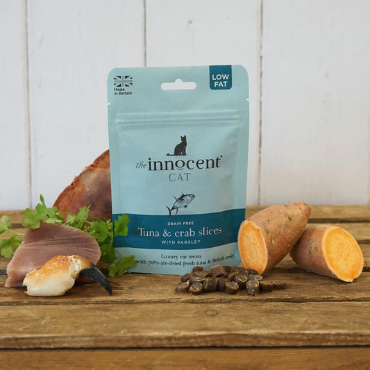 The Innocent Cat Tuna and Crab Slices (75g) Lili + Mila's Empawrium