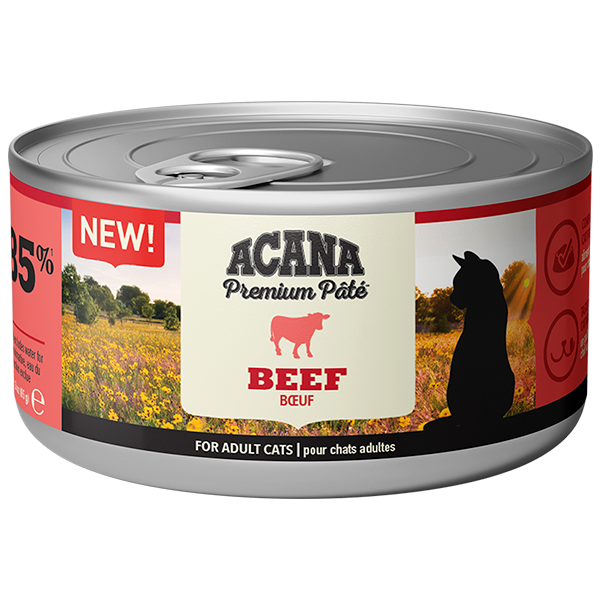 ACANA Premium Cat Pâté Beef (85g) Acana