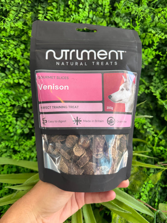Nutriment Venison Sausage Slices (200g) Nutriment