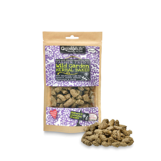 Farmer Fred's Wild Garden Herbal Bakes (Green & Wilds) 130g Lili + Mila's Empawrium