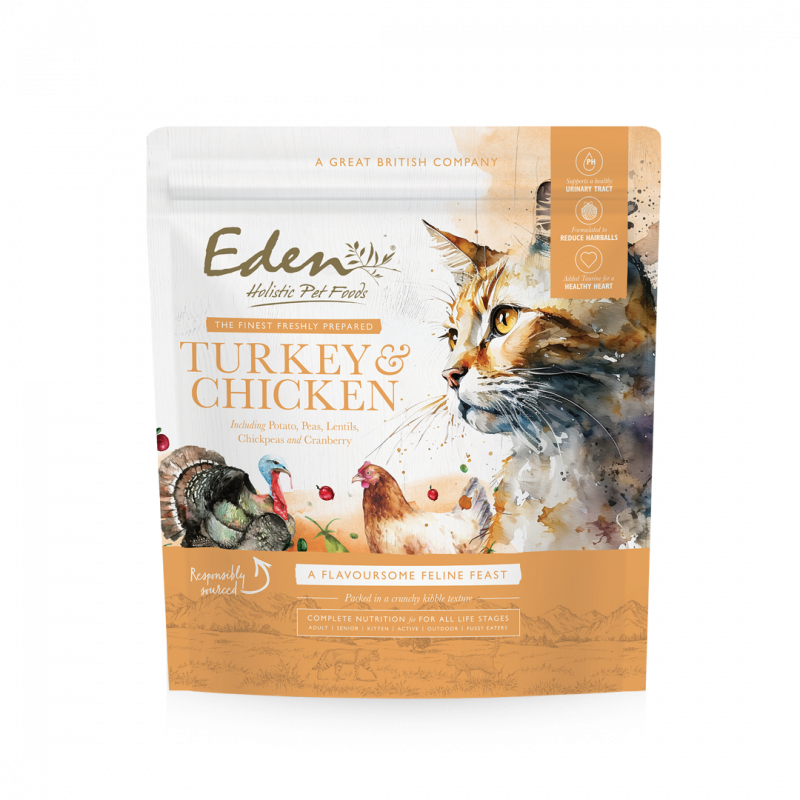 Eden Cat Turkey and Chicken 1.5kg Lili + Mila's Empawrium