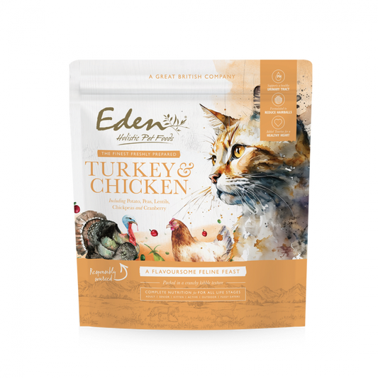 Eden Cat Turkey and Chicken 1.5kg Lili + Mila's Empawrium