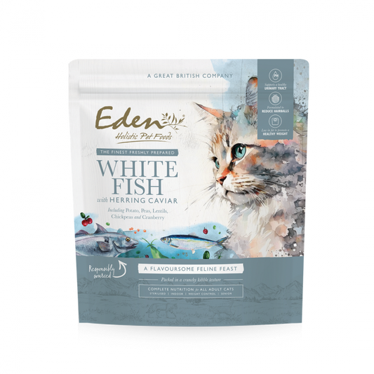 Eden Cat Whitefish and Caviar 1.5kg Lili + Mila's Empawrium