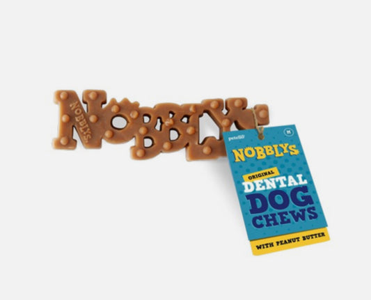 Nobbly’s Peanut Butter Dog Chew (Medium)