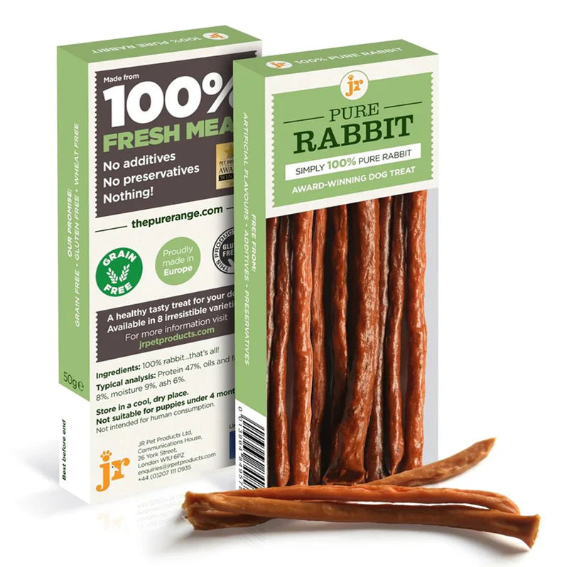 JR Pure Meat Sticks - Rabbit (50g) Lili + Mila's Empawrium
