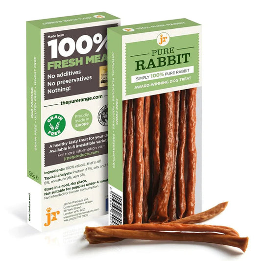JR Pure Meat Sticks - Rabbit (50g) Lili + Mila's Empawrium