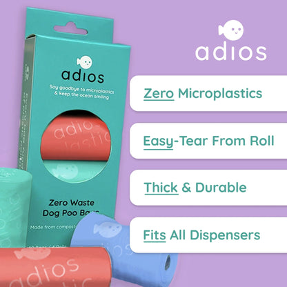 Adios Plastic (Large Rainbow Box) 8 rolls My Store