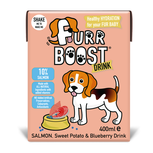 Furrboost Salmon, Sweet Potato and Blueberry (400ml)